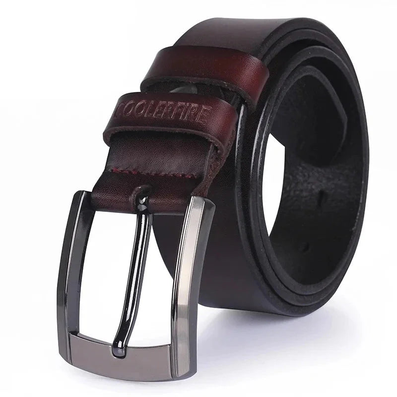 Cinto Masculino de Couro Marrom