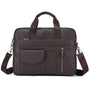 Bolsa de couro masculina