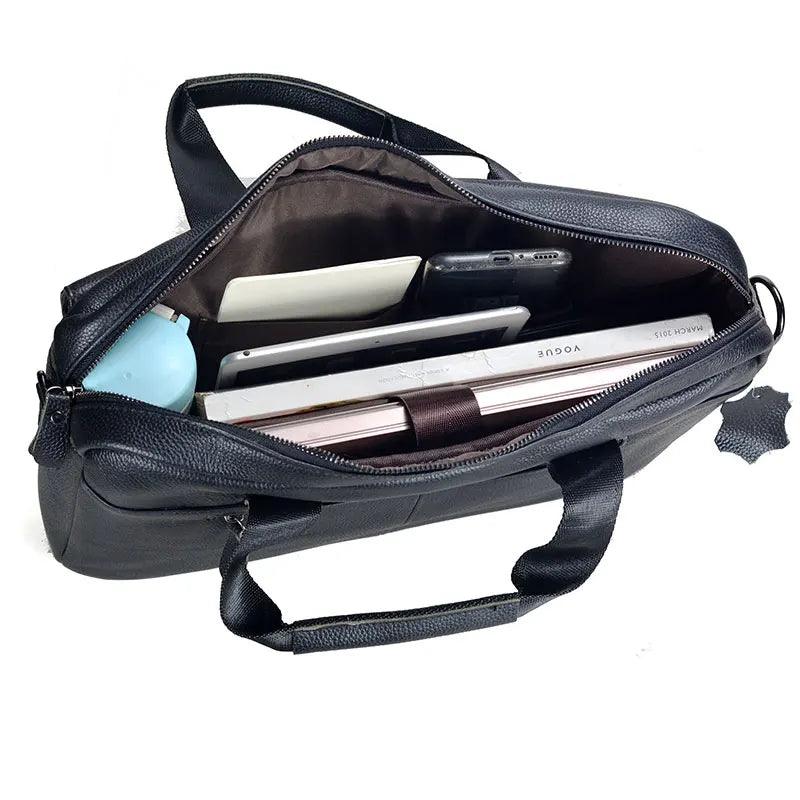 Bolsa Carteiro Masculina Couro