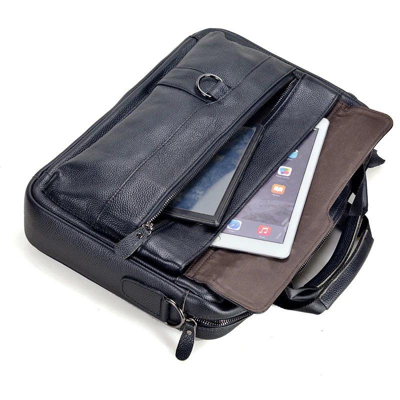 Bolsa Carteiro Masculina Couro