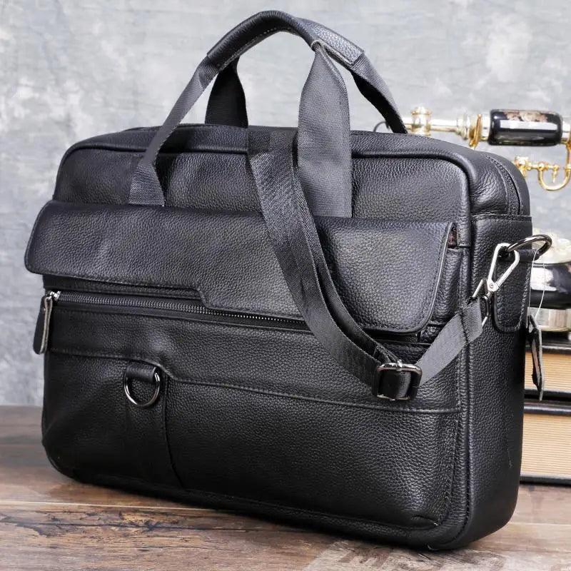 Bolsa Carteiro Masculina Couro