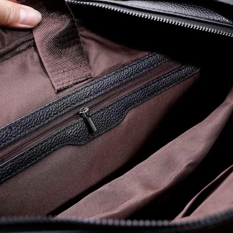 Bolsa Carteiro Masculina Couro