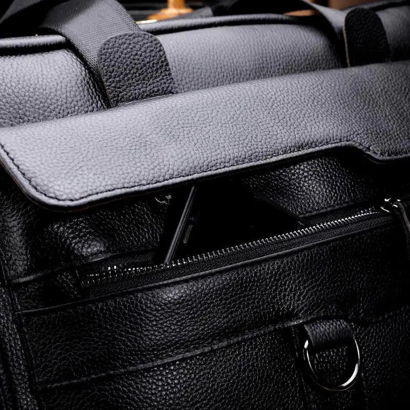 Bolsa Carteiro Masculina Couro