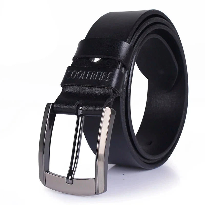 Cinto Masculino de Couro Legítimo Preto