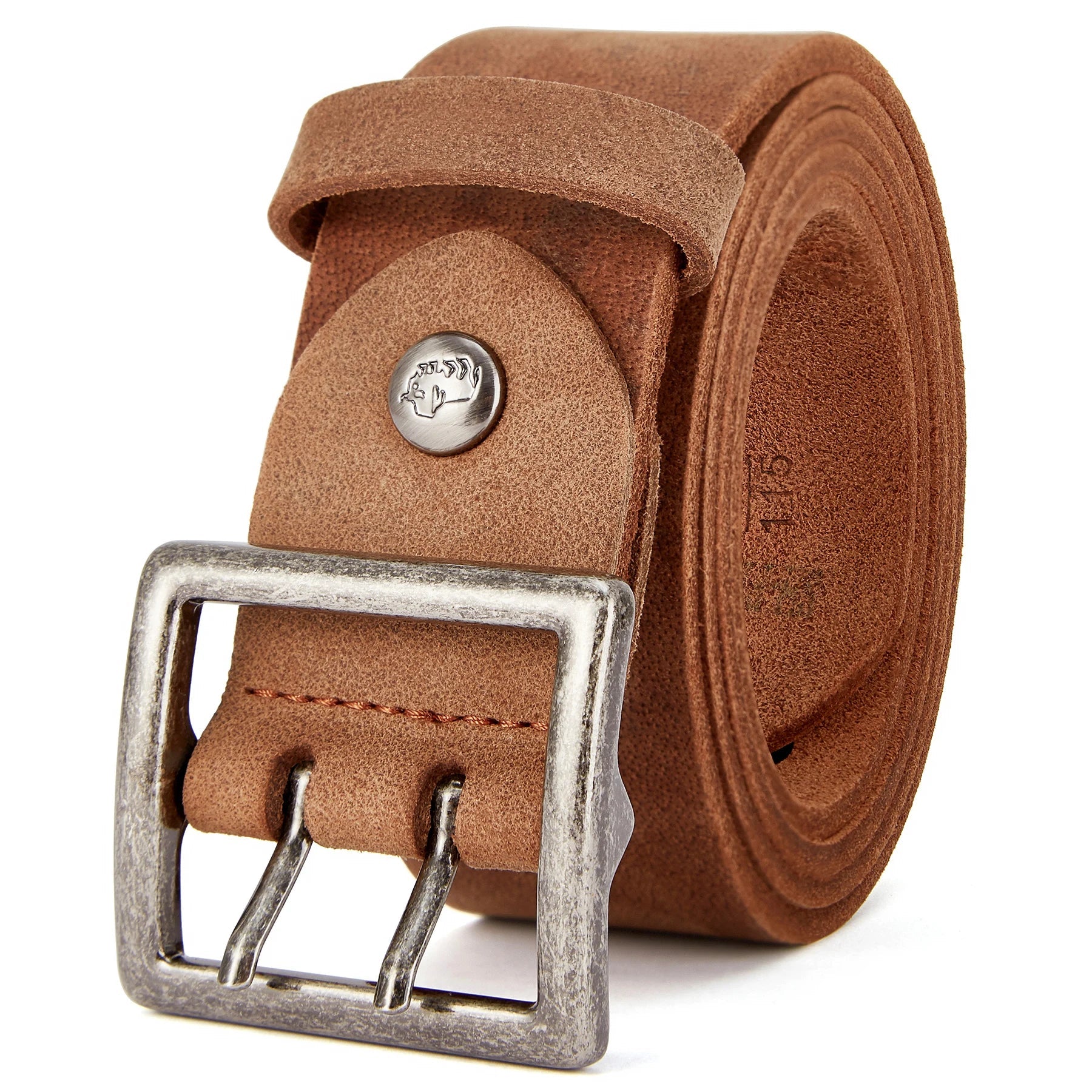 Cinto Masculino de Couro Legítimo Marrom