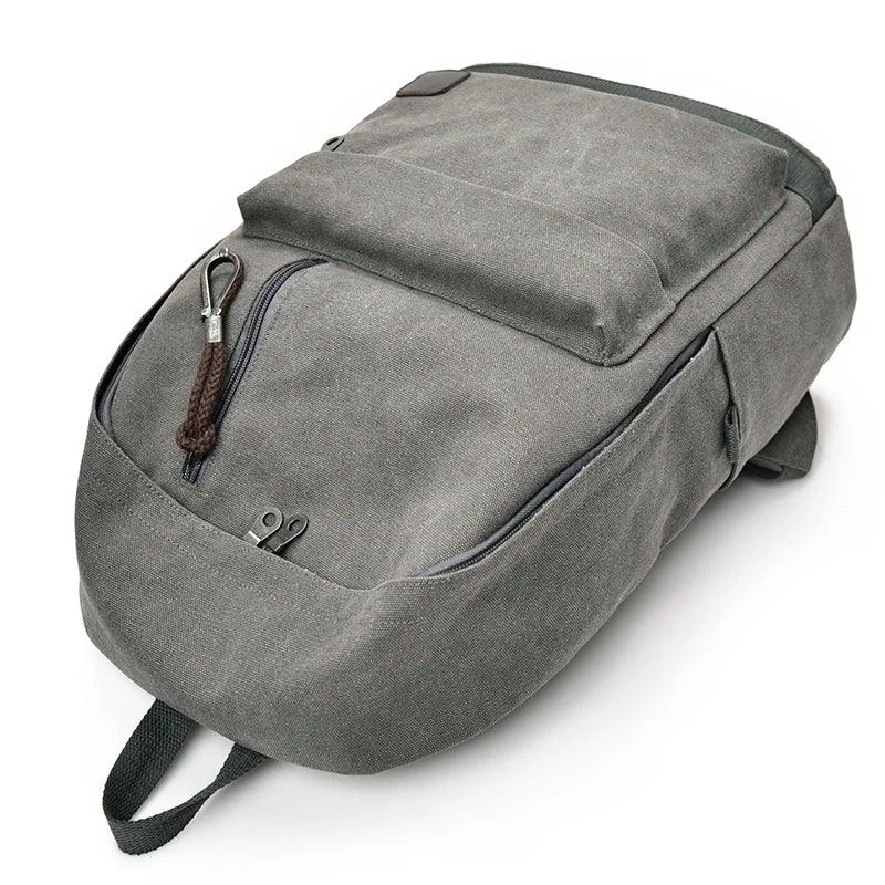 Mochila de Lona Masculina Durável
