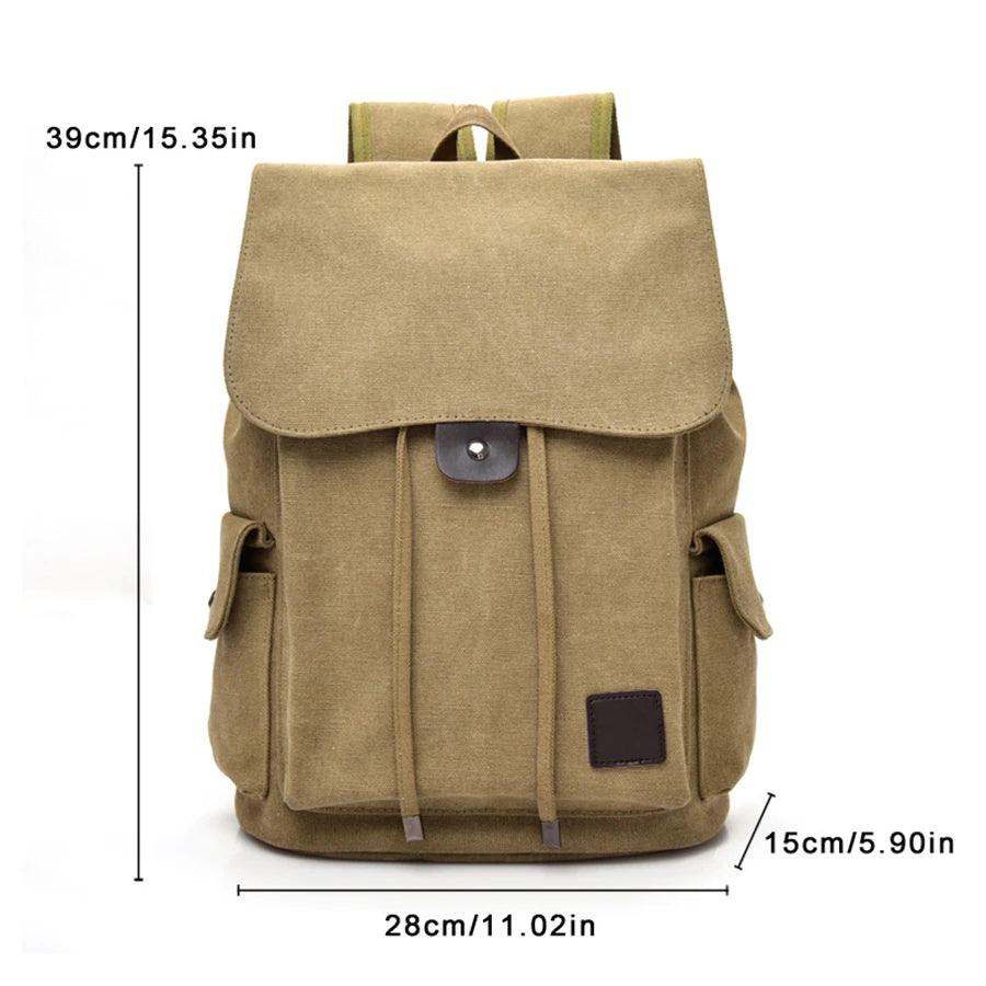 Mochila Masculina de Lona